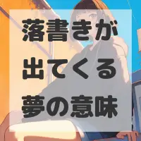 落書きが出てくる夢のサムネイル画像