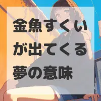 金魚すくいが出てくる夢のサムネイル画像