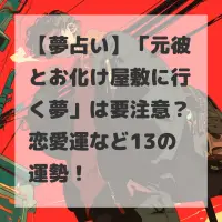 元彼とお化け屋敷に行く夢のサムネイル