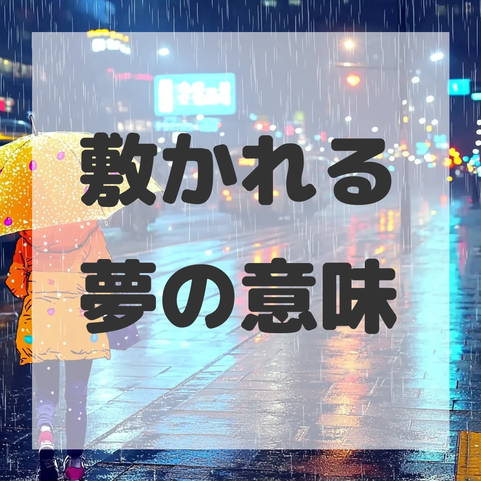 敷かれる夢のサムネイル画像