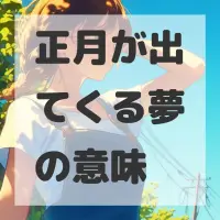 正月が出てくる夢のサムネイル