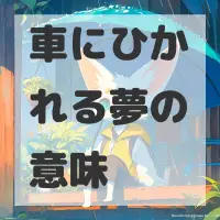 車にひかれる夢のサムネイル画像