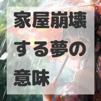 家屋崩壊する夢のサムネイル画像