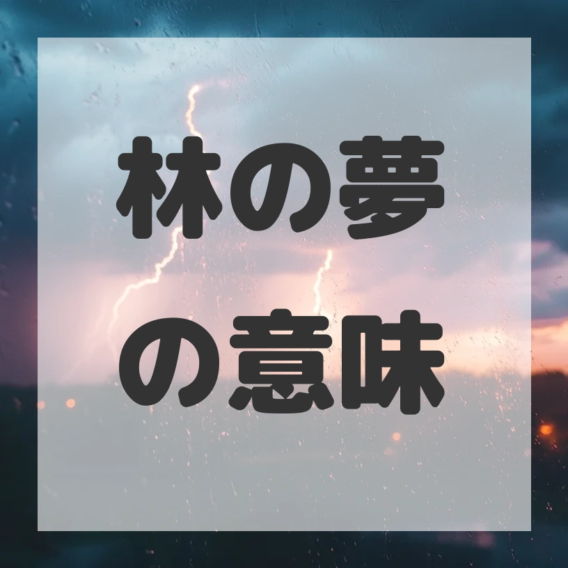 林の夢のサムネイル画像