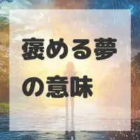 褒める夢のサムネイル画像