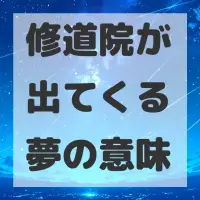 修道院が出てくる夢のサムネイル画像