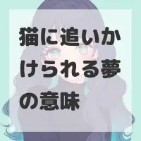 猫に追いかけられる夢のサムネイル画像