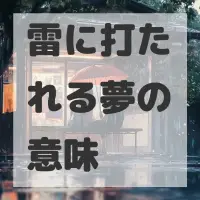 雷に打たれる夢のサムネイル