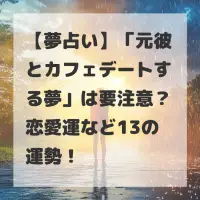 元彼とカフェデートする夢のサムネイル