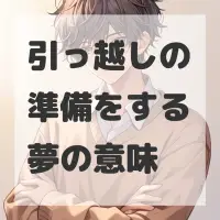 引っ越しの準備をする夢のサムネイル