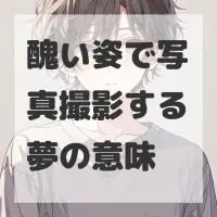 醜い姿で写真撮影する夢のサムネイル