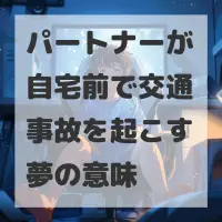 パートナーが自宅前で交通事故を起こす夢のサムネイル