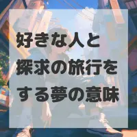 好きな人と探求の旅行をする夢のサムネイル