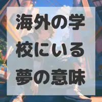 海外の学校にいる夢のサムネイル