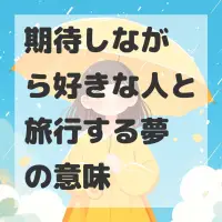 期待しながら好きな人と旅行する夢のサムネイル