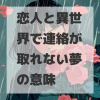 恋人と異世界で連絡が取れない夢のサムネイル