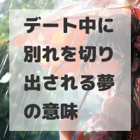 デート中に別れを切り出される夢のサムネイル