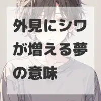 外見にシワが増える夢のサムネイル