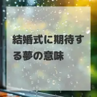 結婚式に期待する夢のサムネイル
