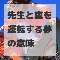 先生と車を運転する夢のサムネイル