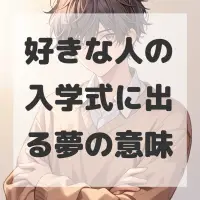 好きな人の入学式に出る夢のサムネイル