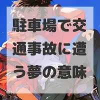 駐車場で交通事故に遭う夢のサムネイル