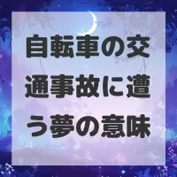 自転車の交通事故に遭う夢のサムネイル