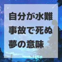 自分が水難事故で死ぬ夢のサムネイル