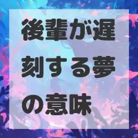 後輩が遅刻する夢のサムネイル