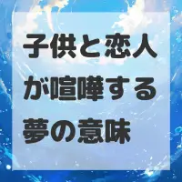 子供と恋人が喧嘩する夢のサムネイル