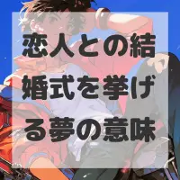 恋人との結婚式を挙げる夢のサムネイル