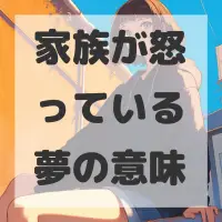 家族が怒っている夢のサムネイル