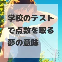 学校のテストで点数を取る夢のサムネイル