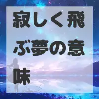 寂しく飛ぶ夢のサムネイル