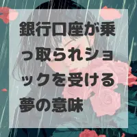 銀行口座が乗っ取られショックを受ける夢のサムネイル