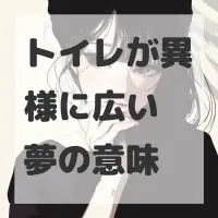 トイレが異様に広い夢のサムネイル