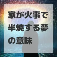 家が火事で半焼する夢のサムネイル