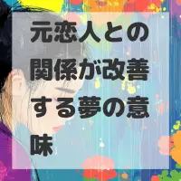 元恋人との関係が改善する夢のサムネイル