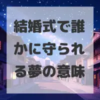 結婚式で誰かに守られる夢のサムネイル