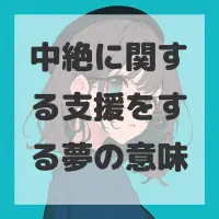 中絶に関する支援をする夢のサムネイル