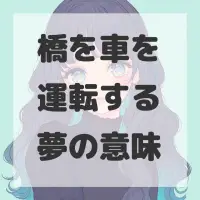 橋を車を運転する夢のサムネイル