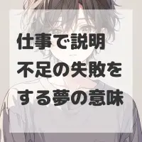 仕事で説明不足の失敗をする夢のサムネイル