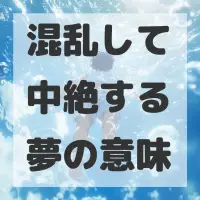 混乱して中絶する夢のサムネイル