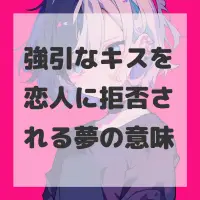 強引なキスを恋人に拒否される夢のサムネイル