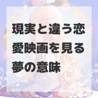 現実と違う恋愛映画を見る夢のサムネイル