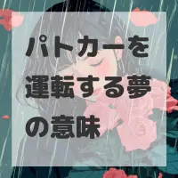 パトカーを運転する夢のサムネイル