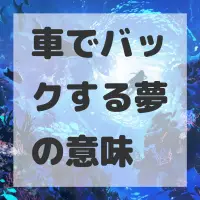 車でバックする夢のサムネイル