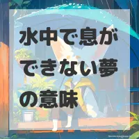 水中で息ができない夢のサムネイル