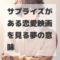 サプライズがある恋愛映画を見る夢のサムネイル