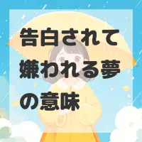 告白されて嫌われる夢のサムネイル